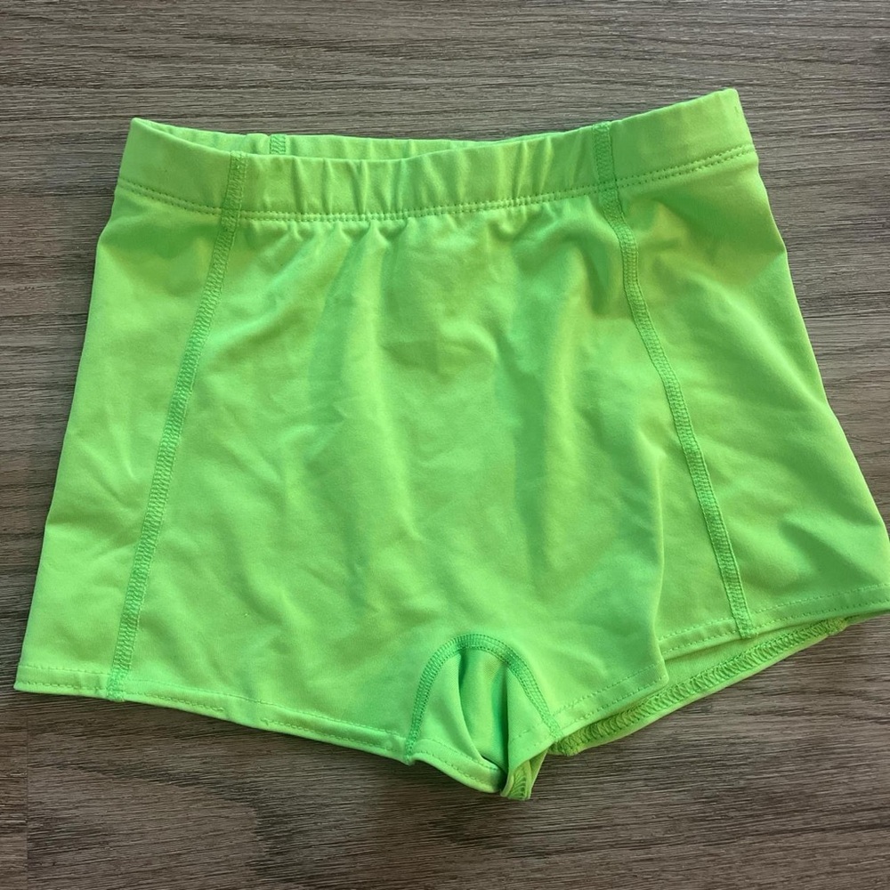 BCG Bright Green Activewear Shorts